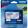 Brother Cartridge, Tape, 1-1/2""-Bk/Cl BRTTZE161